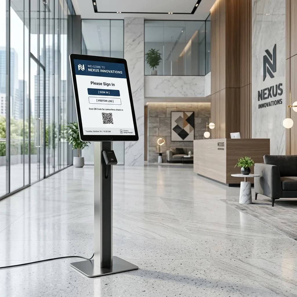 Visitor Management Kiosk