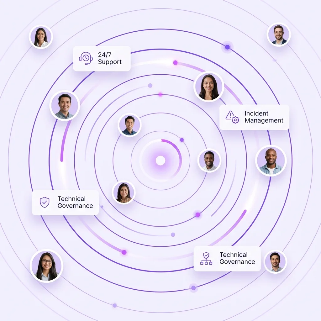 C9 Support Network Visualization